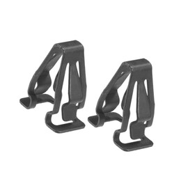 ACROPIX 2pcs Black Iron Sun Visor Cap Clip Clip Retainer No.DS7Z-9904132-A for Ford Transit 2015-2022 for Ford for Mustang 2015-2022 for Ford Edge 2015-2022 Car Parts