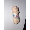 Lion Chenille Yarn #123 Natural 1.4 ounce Skein Velvety Soft
