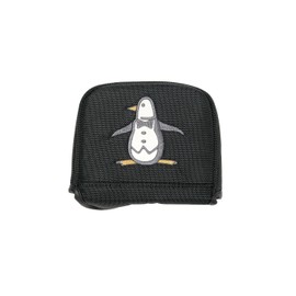 Munsing Wear MG5SHC55M Men's BK00 Headcover, Putter Cover, Neo Mallet Shape, Penguin Logo, Golf (Black), BK00 (Black)