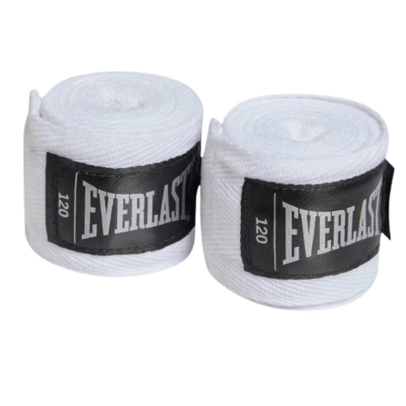 Everlast X4455W Vendas para Entrenamiento Cotton Hdwraps 120", Adultos Unisex,