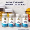 KAL Vitamin D3 5000 IU 125 mcg, High Potency Vitamin