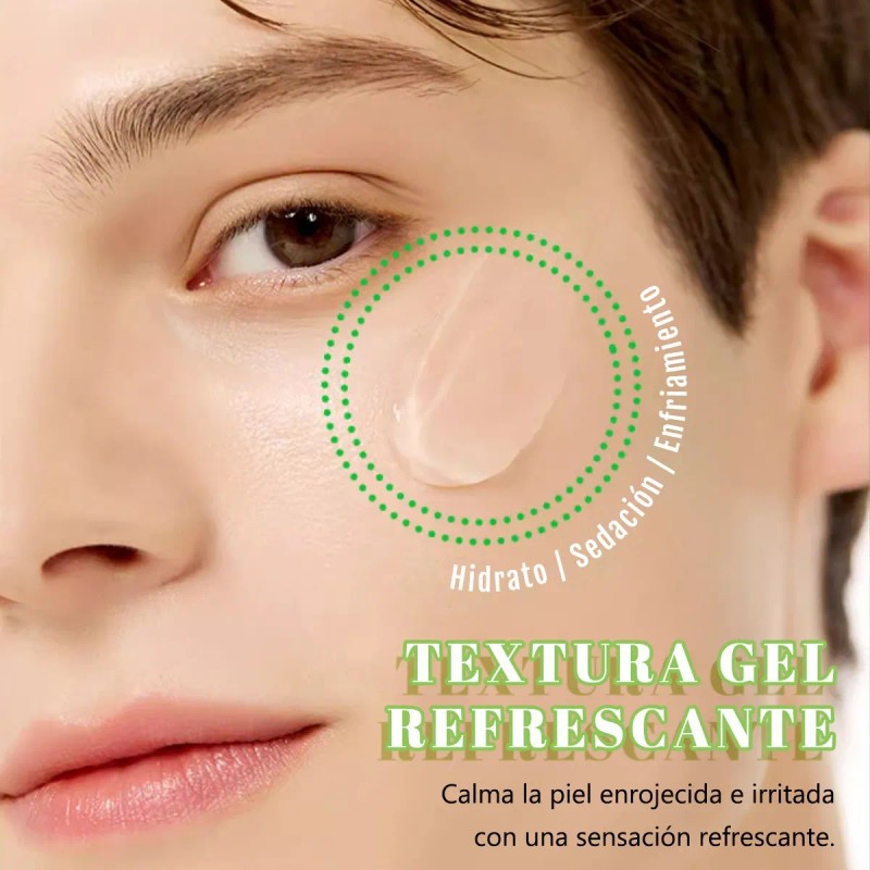 2pcs Gel Aloe Vera Anti-manchas Anti-acne Vitamina E Hidrata Normal