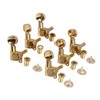 6Pcs Full Closed Guitar Tuning Key Accurate Fast Operation Stable