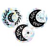 FUNOMOCYA 3sheets Bird Collision Prevention Static Window Cling Glass Alert