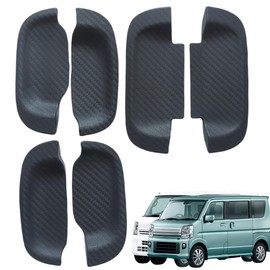 JXCARSIOJP Every Wagon DA17W Door Knob Under Protector Carbon Tone
