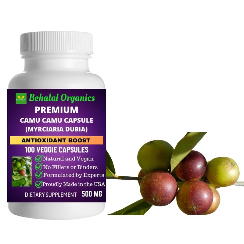 Behalal Organics Behalal Organics Camu Camu Quick Release Capsules