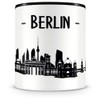Samunshi® Berlin Skyline Coffee Cup / Tea Cup Height 95