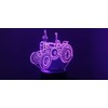 3D-LED-LAMPE. LANZ Traktor.