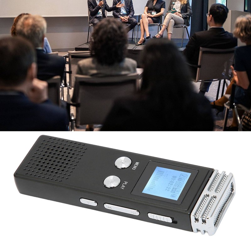 Digital Voice Recorder USB Charging Password Protection Voice Activated Portable