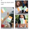 Kichvoe 100pcs Flag Poles for Handheld Flags Stable and Smooth