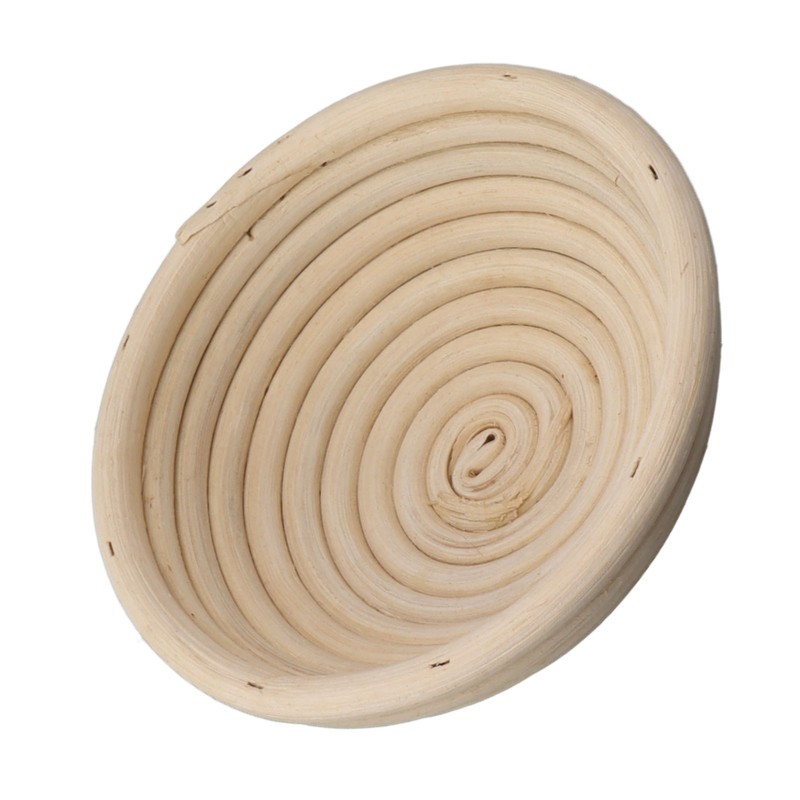Round Bread Proofing Basket with Liner Cloth Dough Rising Rattan