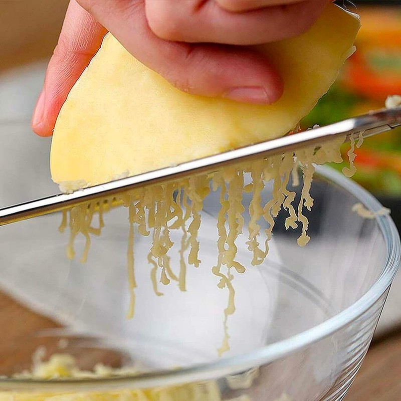 Stainless Steel Grater Fine Grater for Kitchen with Handle Shredder
