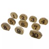 Unbranded/Generic 1-10 Wooden Table Number Rustic Party Wedding Decor Number