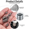 200 Pcs Helicoil Thread Repair Insert Kit, Self Tapping Thread