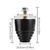 2 Pack Replacement Rubber Shocks for Transom Savers - Boat