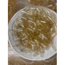 Capsule Top & Bottoms USA FREE SHIPPING 2,000 Empty Clear Gelatin Capsules, "00"