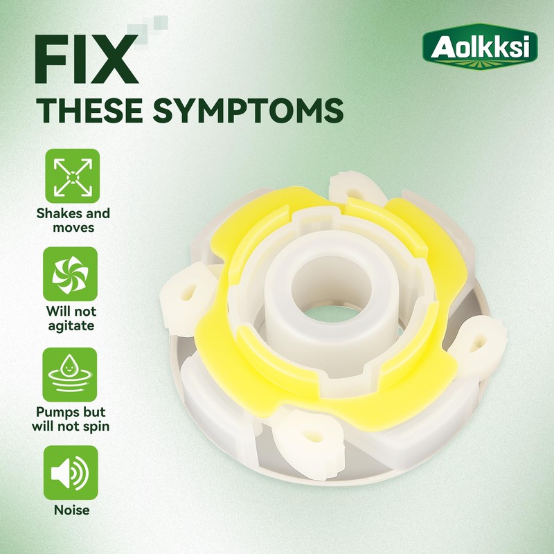 AOLKKSI 285809 Washer Short Cam Agitator Repair Kit Compatible with
