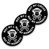 5x5 Not My Circus Not My Monkeys 3-Pack, 100% Waterproof,