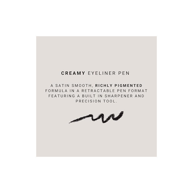 Idun Minerals Idun minerals eyeliner - 104 aska 0.01 oz