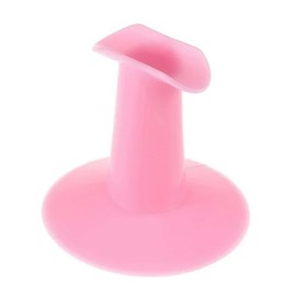 Pink Plastic Finger Stand Support Rest Nail Art Design Painting Salon DIY Finger Practical Holder for Nail Art Nail Art Accessories