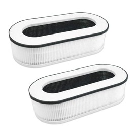 Flintar RP-AP068 Replacement Filter, Compatible with RENPHO Compact Air Purifier RP-AP068, 3-in-1 H13 Filtration and Activated Carbon Filter, 2-Pack