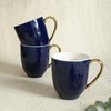 Stone Lain Porcelain 16 Piece Dinnerware Set, Service for 4,