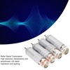 4pcs RCA Plug Silver Plated HIFI Solder RCA Connector Accommodates