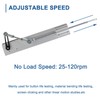 JQDML Reciprocating Cycle Linear Actuator, DC 24V Stroke 1.18"-6" Gear