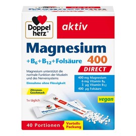 Doppelherz Magnesium + B Vitamins Direct Pellets
