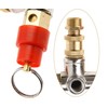 Double Outlet Air Compressor Tube Pressure Regulator Valve Switch Holder