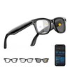 Tulbeys Smart Recording Glasses - 8MP Camera, AI Translation, Bluetooth
