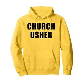 Church Usher - Christian Faith Staff & Volunteer Uniform Pullover Hoodie