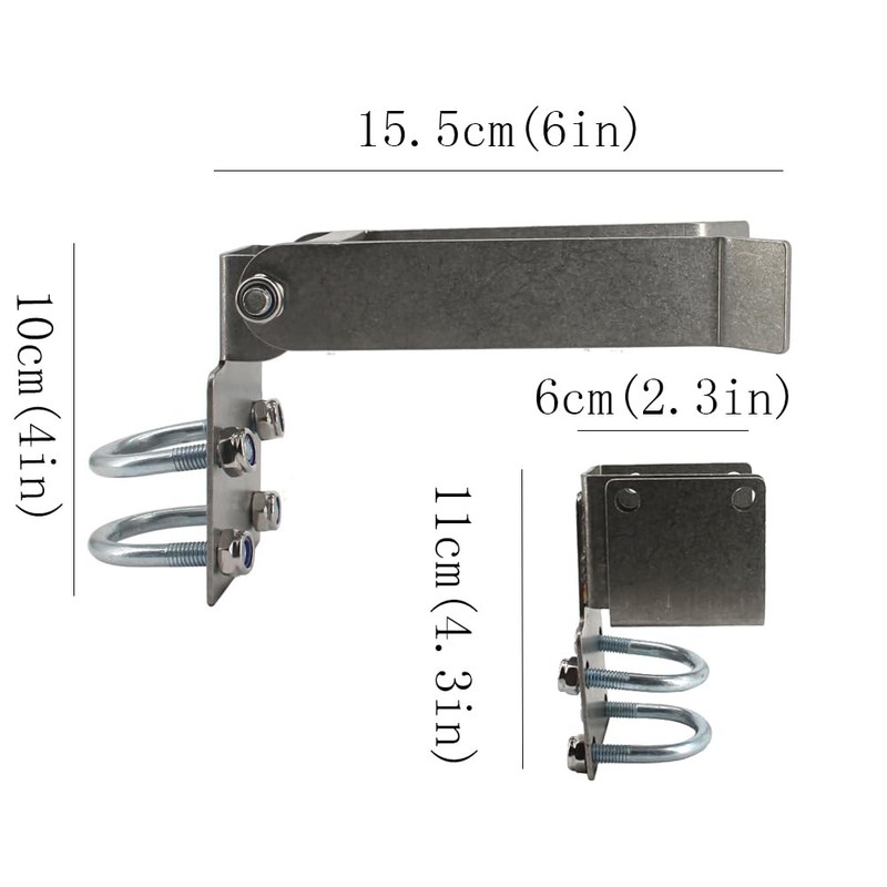 Chain Link Residential Strong Arm Double Gate Latch,Use This Double