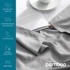 Bedsure 100% Bamboo Sheets Twin Size Cooling Sheets Deep Pocket
