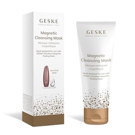 Mascarilla magnética limpiadora GESKE | Usar con la mascarilla exfoliante magnética sin contacto | Limpieza profunda | Mascarilla con partículas magnéticas | Vitamina E y glicerina | Fórmula suave