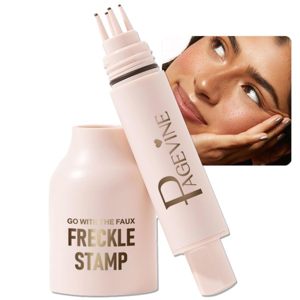 Faux Freckle Stamp Pen, Waterproof Fake Freckles Stain Marker Pencil