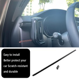 KELEIMAI Car Accessories Fit for Mazda CX50 CX-50 2023 2023 2025 Inner Dashboard Center Console AC Air Vent Outlet Cover Trim (Carbon Fiber) 2PCS ABS