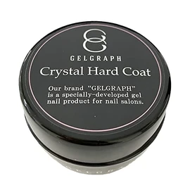 GELGRAPH Crystal Hard Coat, 1.8 oz (50 g), UV/LED Compatible