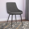 Camu Dining Chair, Charcoal