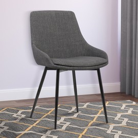 Camu Dining Chair, Charcoal
