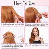 Large Hair Rollers Set, 12 Pieces 60mm Heat Free Jumbo