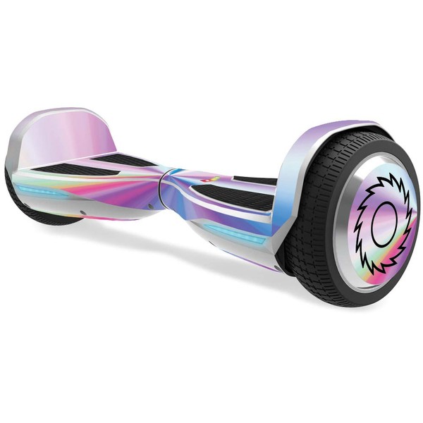 MightySkins Skin Compatible with Razor Hovertrax 1.5 Hover Board - Rainbow Zoom | Protective, Durable, and Unique Vinyl Decal wrap Cover | Easy to Apply, Remove, and Change Styles | Made in The USA