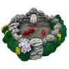 Mokoboho Fairy Garden Pond with Waterfall and Koi