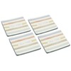 KitchenCraft KCCCCOAST4 Classic Collection Vintage-Style Ceramic Drink Coasters (Set of