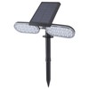 Solar Motion Sensor Wall Light 2 Heads IP65 Waterproof High