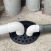 Bueyfolt 8" Cast Iron Drain Cover with Removable Drain Ports,