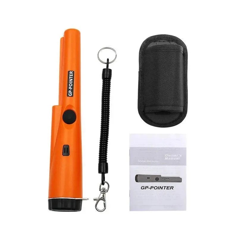 Handheld Metal Detector Pinpointer for Treasure Hunting – 360° Side