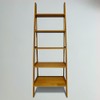 Casual Home 100% Solid Wood 5-Shelf Ladder Bookcase, 24.75" W