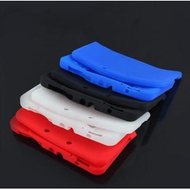 Soft Silicone Cover Case for New 3DS XL LL Rubber Full Body Protective Skin (Black)