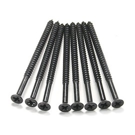 Hinge Outlet Oil Rubbed Bronze Wood Screws 9 X 3 Inch - 24 Pack